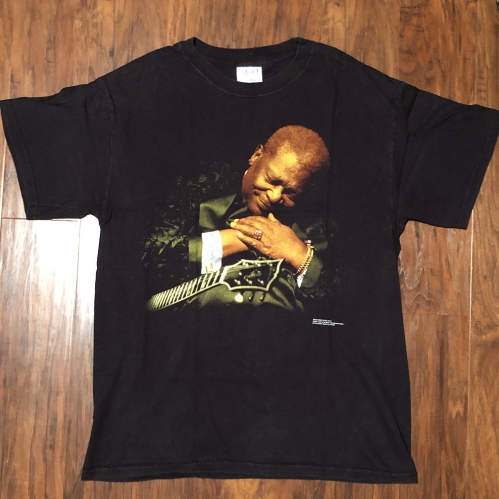 BB King 2004 tour t shirt black sz m